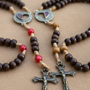 Terço De Casal Por Onde For Quero Ser Seu Par Artesanal