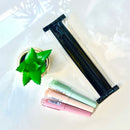 Estojo Transparente + 3 Marca Texto