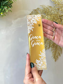 Marcador de Página “Graça Sobre Graça” – Elegância e Inspiração